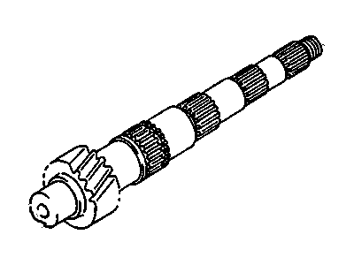 GM 96069092 Shaft,Counter Gear