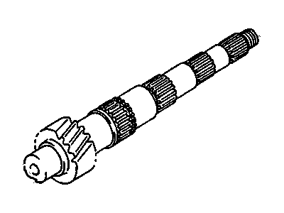 GM 96066423 Shaft,Trans Counter