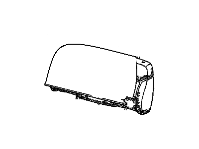 1999 Cadillac Escalade Seat Cushion Pad - 12381059