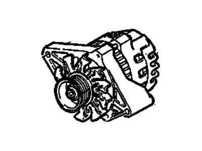 GM 19135950 Reman Alternator (Delco Cs144 140 Amps)