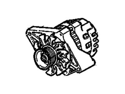 Oldsmobile 98 Alternator - 10463625