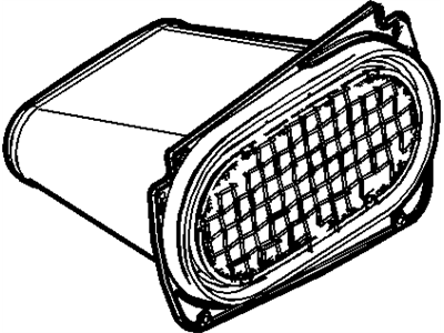 GM 23107355 Element, Air Cleaner