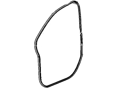 GM 96842246 Weatherstrip Assembly, Front Side Door (Door Side)