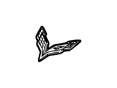 2017 Chevrolet Corvette Emblem - 84658776