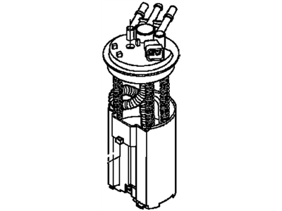 2000 Chevrolet Express Fuel Pump - 19369890