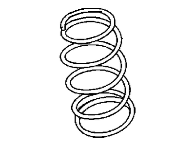 1990 Chevrolet Sprint Coil Springs - 96067885
