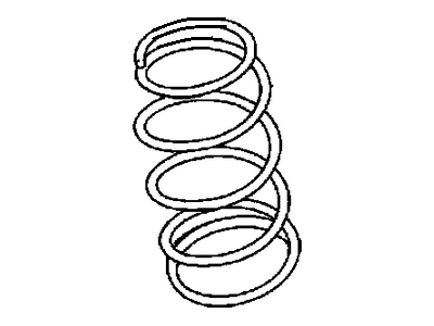 1989 Chevrolet Metro Coil Springs - 96067885