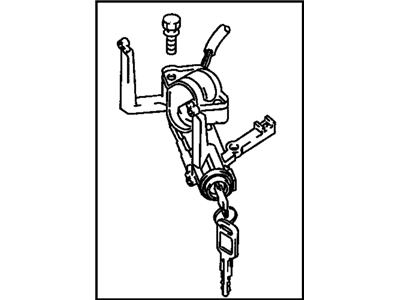 GM 91176584 Lock Asm,Steering (On Esn)