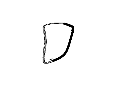 2002 Buick Lesabre Door Seal - 25725427