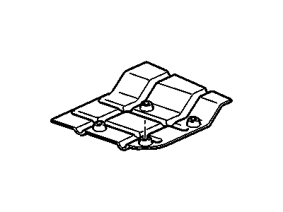 GM 10235354 Shield, Catalytic Converter Heat