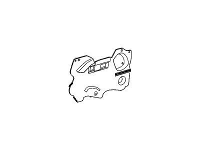 GM 15212772 Deflector Assembly, Front Side Door Water
