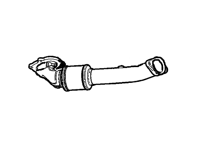 Chevrolet Corvette Catalytic Converter - 23202905