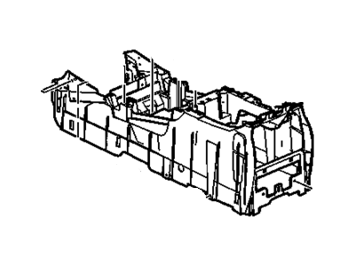 GM 88986696 Compartment Asm,Front Floor *Neutral