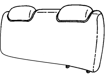 GM 16797526 Pad Assembly, Rear Seat Back