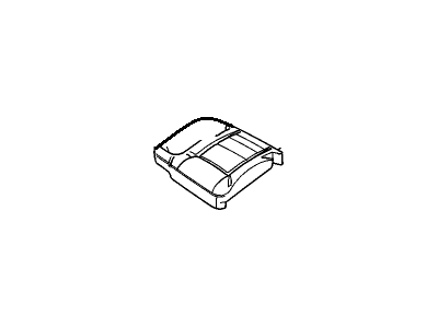 2001 Chevrolet Monte Carlo Seat Cushion Pad - 12454430