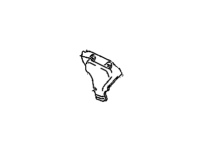 Chevrolet Sprint Exhaust Heat Shield - 96060097