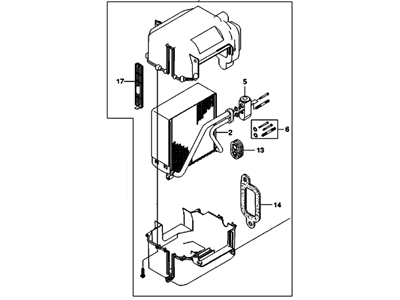 GM 96539681 Module Asm,A/C Evaporator