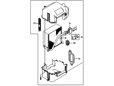 GM 96859716 Module Asm,A/C Evaporator