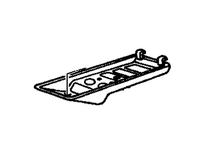15698007 GM Roof Console Assembly *Gray Illustration 1 of 1