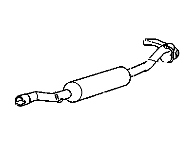 Chevrolet K2500 Exhaust Pipe - 15039886