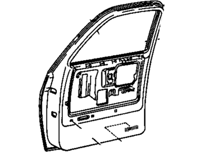 GM 15571643 Door Welding Assembly, Side Front, L.H.