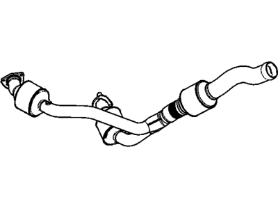 Chevrolet Suburban Catalytic Converter - 20854455