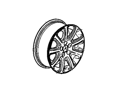 Cadillac DTS Spare Wheel - 9596590