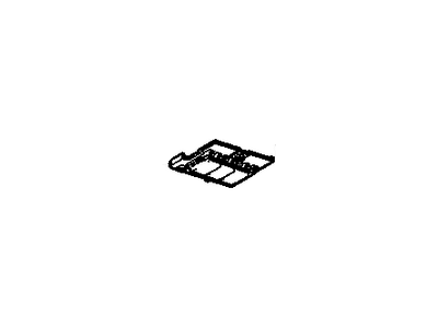 GM 92219249 Pushbutton, Garage Door Opener Transmitter 92219249 GM Pushbutton, Garage Door Opener Transmitter Illustration 1 of 1