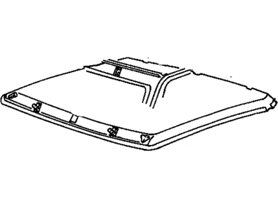 GM 15965960 Panel Assembly, Roof Inner Trim *Light Gray