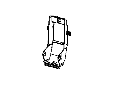 GM 88895266 Panel,Rear Seat Armrest Closeout