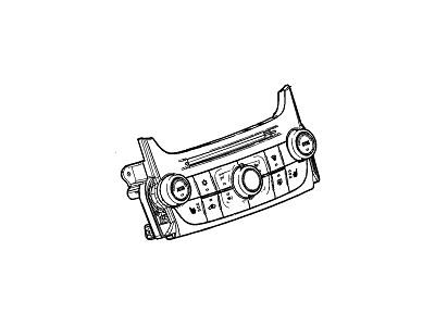 Chevrolet Malibu A/C Switch - 22854785