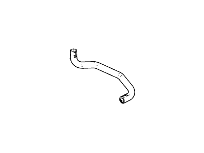 GM 95382835 Radiator Surge Tank Outlet Hose Assembly