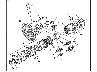 GMC G3500 Differential - 22849885