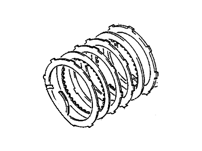 GM 91174267 Plate Kit,Direct Clutch (On Esn)