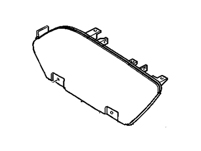 2001 Buick Lesabre Center Console - 25721209