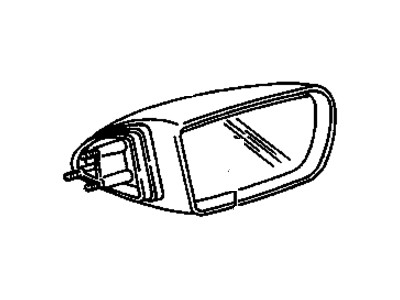 1994 Chevrolet Corsica Side View Mirrors - 22645394
