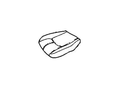 GM 88893706 Cover Asm,Passenger Seat Cushion *Shale 88893706 GM Cover Asm,Passenger Seat Cushion *Shale Illustration 1 of 1