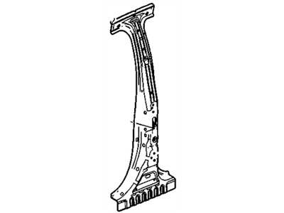 95916868 GM Reinforcement Assembly, Center Pillar Illustration 1 of 1