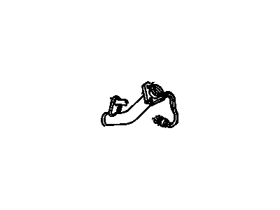 2000 Chevrolet S10 Fuel Filler Hose - 15725331