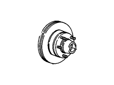 1994 Chevrolet Astro Brake Disc - 19202729