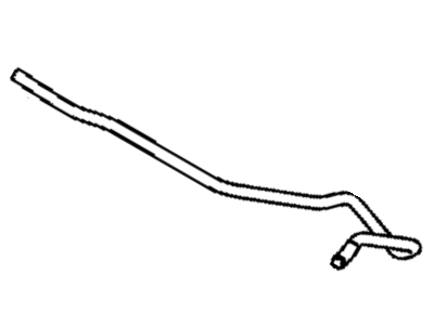 GM 15889003 Engine Coolant Recovery Tank Hose