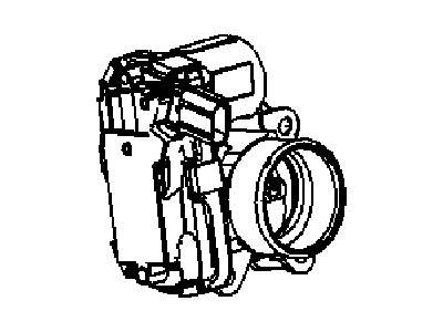 GM 25198462 Throttle Body Assembly