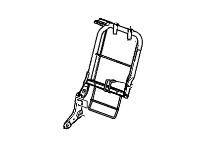 GM 95034494 Frame Assembly, Rear Seat Back Cushion *Medium Duty Titanium