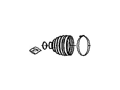 GM 96391553 Boot,Front Wheel Drive Shaft Cv Joint