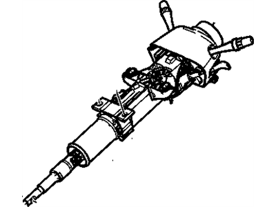 GM 15948872 Column Assembly, Steering *Cocoa