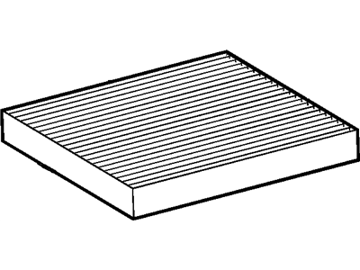 GM 23281440 Filter, Pass Compartment Air