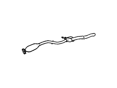 GM 22593893 Exhaust Pipe Assembly