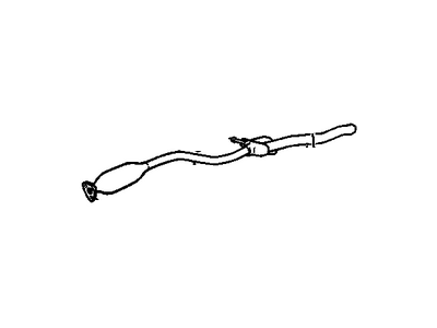 Oldsmobile Achieva Exhaust Pipe - 22600013