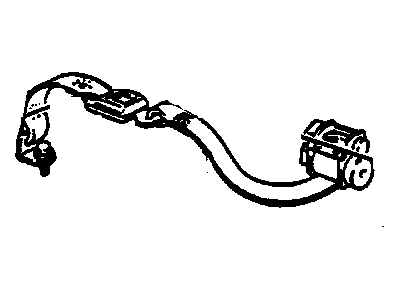 1987 Chevrolet Sprint Seat Belt - 96056464
