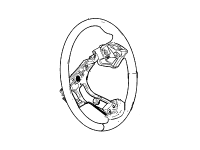 Cadillac ELR Steering Wheel - 23200924